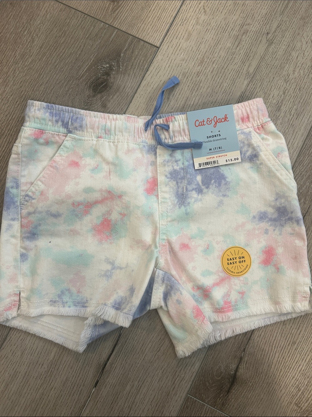 Girls Tye Dye Shorts